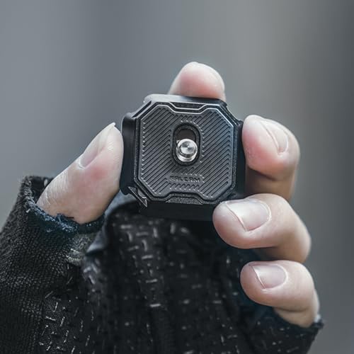 FALCAM F38 Quick Release Kit V2, Quick Release System, Base and Plate with 1/4" and 3/8" Screw Thread for Tripod, Monopod, Stabilizer, Slider - F38B3404 - Image 4
