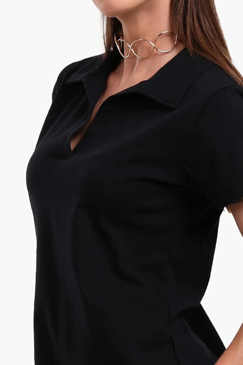 Carina Polo Neck Midi Dress - Image 5