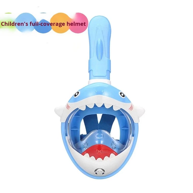 Bluejw Cross-Border Snorkeling Sambo Diving Mask Anti-Fog Full Dry Silicone Snorkel Set for Adults Children Swimming Goggles Equipment - Image 3