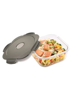 Maped Picnik Adult Lunch Box Glass Grey  - Image 2