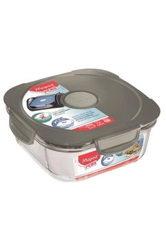 Maped Picnik Adult Lunch Box Glass Grey  - Image 1