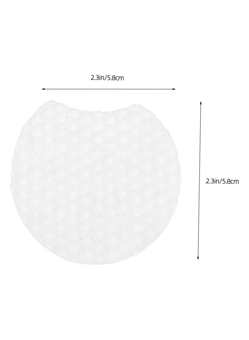 Pearl Pattern Makeup Remover Cotton Pads, 600 Lint-Free Eye Makeup Wipes, Skin-Friendly Non-Woven Fabric for Effortless Makeup Removal, Perfect for Sensitive Skin. - Image 5