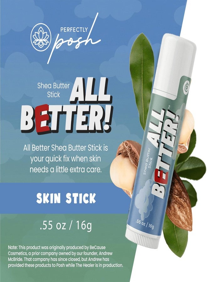 Perfectly Posh - All Better Shea Butter Stick - Skin Balm - 16 g - Image 3