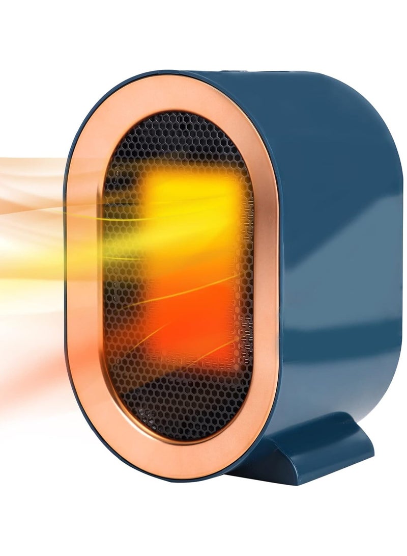 DubaiGallery 1200W Ceramic Heater, Portable Electric Heater Fan Heaters for Home, Low Energy Fan Heater with 2 Heat Setting, Silent & Overheat Protection Electric Room Heater Bedroom Living Room Office - Image 1