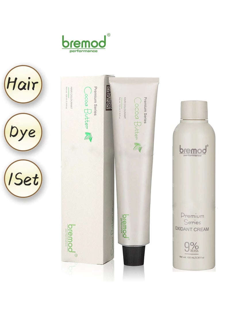 Bremod Premium Complete Set Series 8.17 MILK TEA ASH Hair Color 100ml. Bremod OXIDIZER 100ml .Bremod SUPER PLEX 10ml with TOP SMOOTH Hair Reconstructor sachet 50ml - Image 4