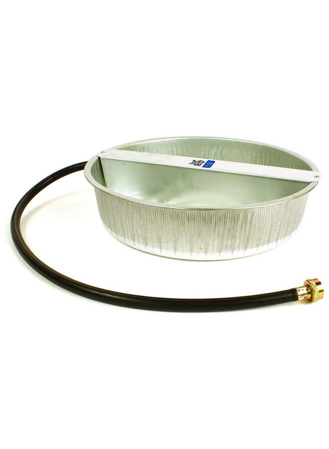 ليتل جايانت وعاء ماء إيفر فول للحيوانات الأليفة من ليتل جاينت، مصنوع من الفولاذ المجلفن، سعة 13 كوارت (عبوة من قطعتين) - Image 2