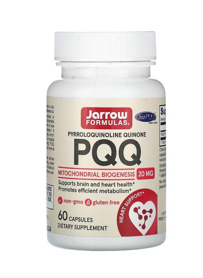 جارو فورملاز بي كيو كيو، 20 ملغ، 60 كبسولة - Image 1