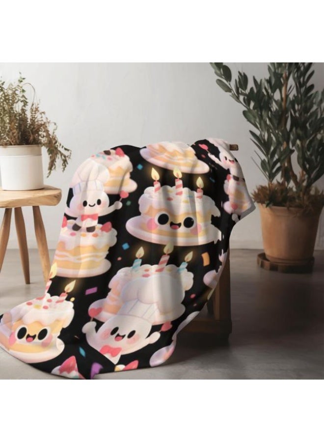 عام Wisdom Fairy (أحدث) بطانية رقيقة من الفانيلا (دافئة ومريحة، ومناسبة للنوم، واستخدام اللعبة، وإزالة الغبار والرمل) 150 سم * 200 سم - 90 - Image 3