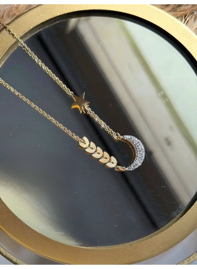 عقد نسائي أنيق من الستانلس ستيل – تصميم راقٍ يناسب جميع الإطلالات - Image 4