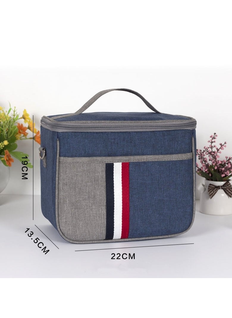TOMSHOO Lunch Bag, Lunch Box, Insulated Large Lunch Bag for Women Adult Men, Leakproof Lunch Tote Large Capacity Reusable Insulated Cooler Lunch Container for Work/Office/Picnic/Travel-C  - Image 2