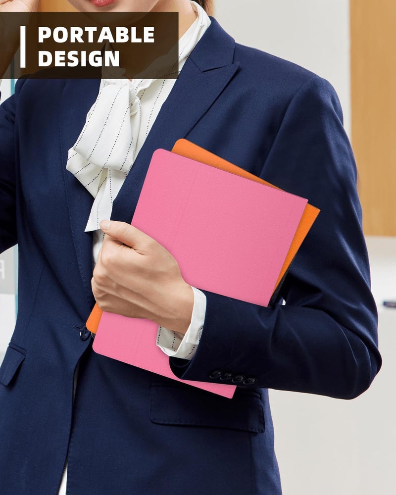 Excefore Small Dry Erase Board, Portable Reusable Desktop Notepad With Stand For Desk, Students Drawing, To Do List, 9.5 * 6.6In Memo White Board For Office, Home, And School (Black) - Image 3