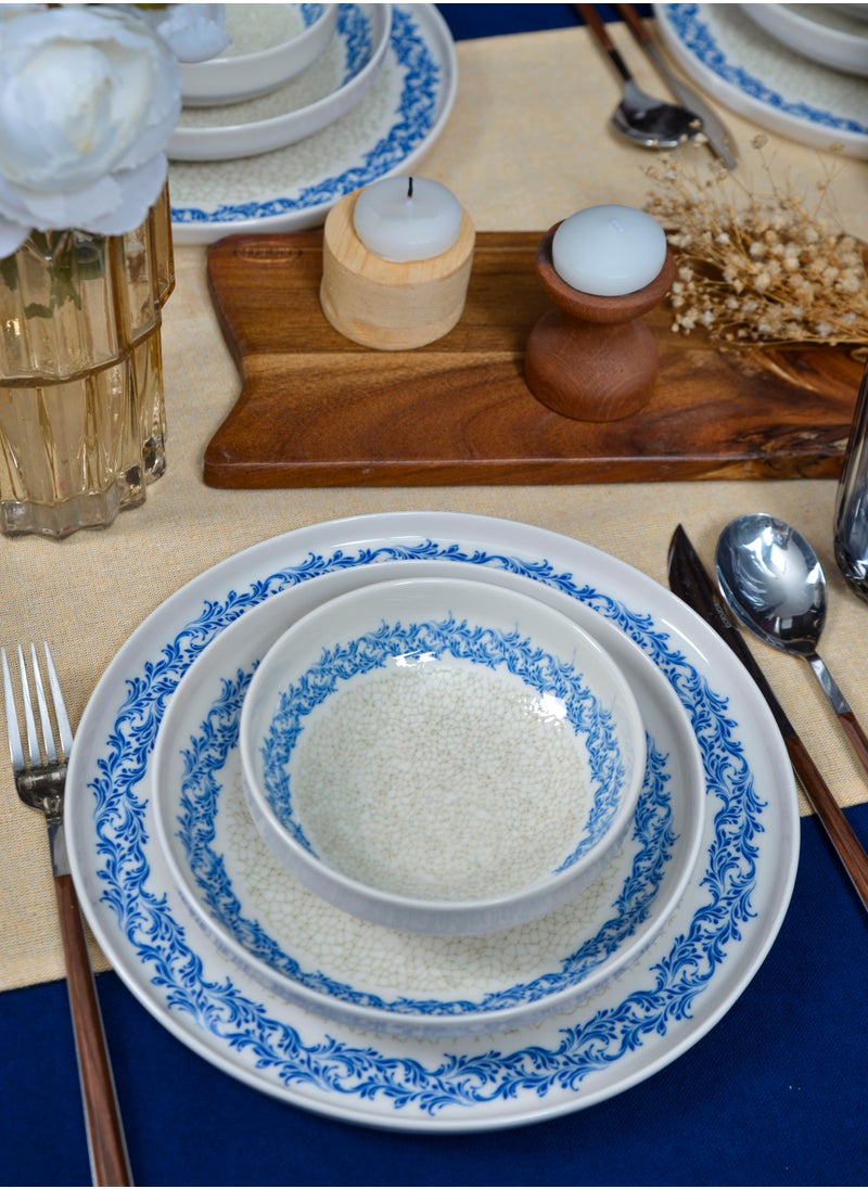 Farika Porselen Side 12-Piece 4-Serving Porcelain Dinnerware Set  - Image 4