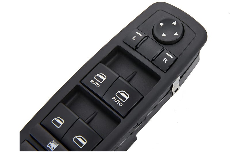 ZAPOSTS Master Power Window Switch for 2009 2010 2011 2012 Ram 1500,Ram 2500,Ram 3500.3 PINS + 10 PINS,OE# 4602863AD,4602863AC,4602863AB Driver Side Control switches(Green Light) - Image 5