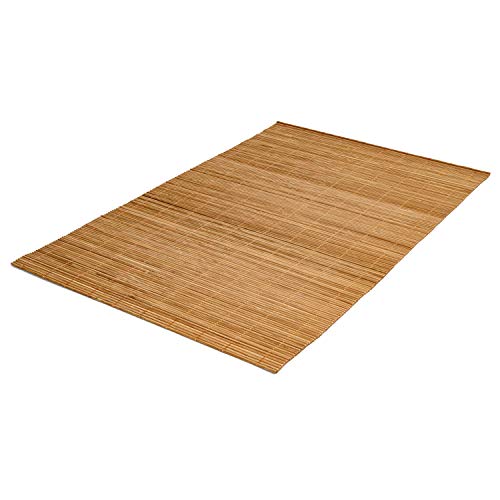 Metany Dining Table Placemat, Heat-Resistant Place Mat Stain Resistant Anti-Skid Washable Bamboo Table Mat Placemat Kitchen Table mat - Image 1