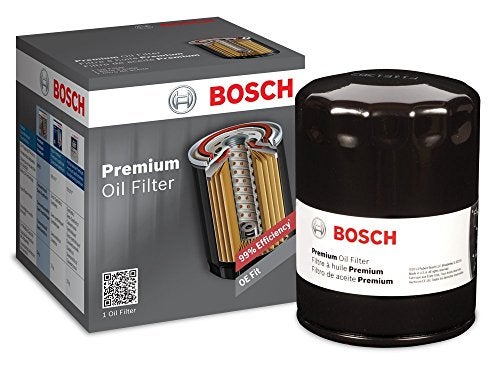 BOSCH 3510 Premium Oil Filter with FILTECH Filtration Technology Compatible with Select Chevrolet Camaro CK Trucks Express Suburban GMC CK Trucks G Series Vans Jimmy More - Image 1