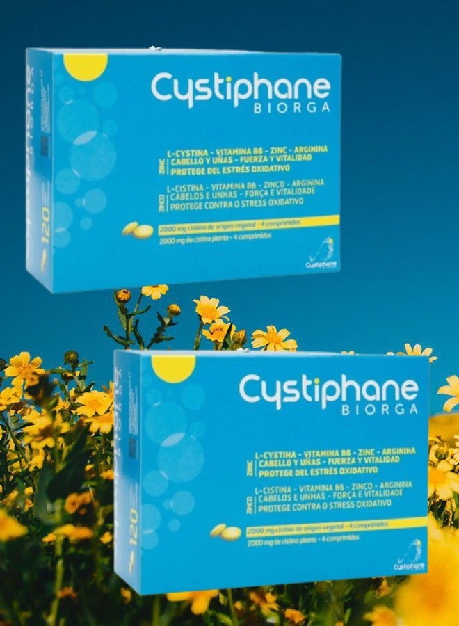 Cystiphane 2 Pieces Cystiphane 120 Tablets - Image 1