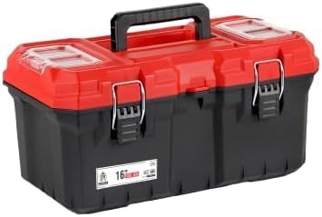 JPT صندوق أدوات بلاستيكي فائق التحمل بحجم 16 بوصة من سلسلة JPT برو مع تصميم مقاوم للغبار والرطوبة للاستخدام المهني الصناعي - Image 2