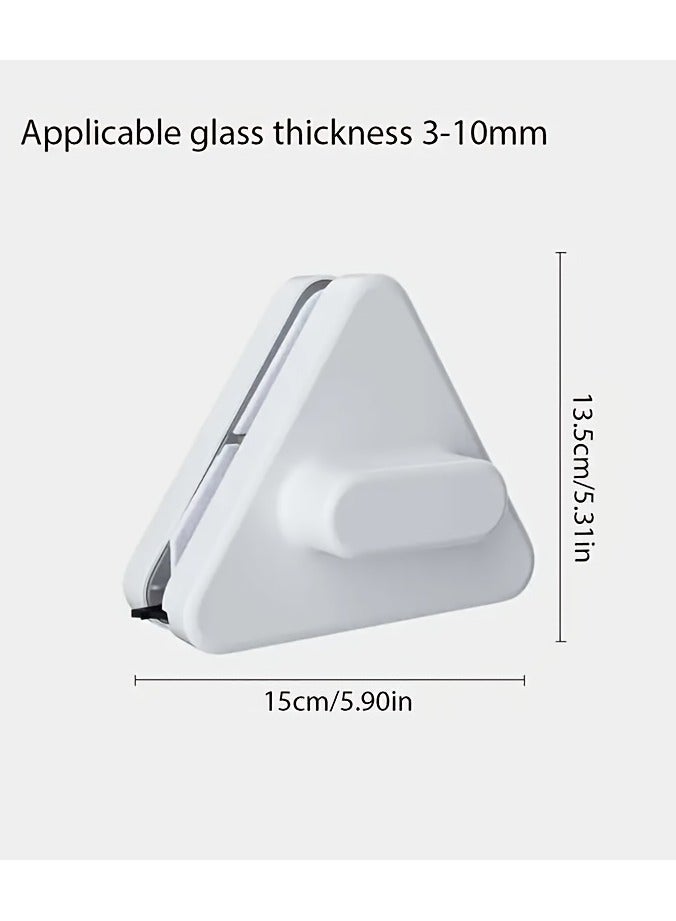 AROAQ Magnetic Window Wiper, a Dual-Sided Tool for Cleaning Glass, Made from Durable Plastic, Perfect for Tall Windows - Image 5