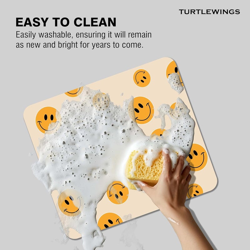 TURTLEWINGS | Mousepad | Inspirational Quote Mousepad – 22x18 cm, 3mm Thick | Abstract Design Non-Slip Rubber Base | Office, Study & Gaming Use | Premium Smooth Surface 222 (1) - Image 4