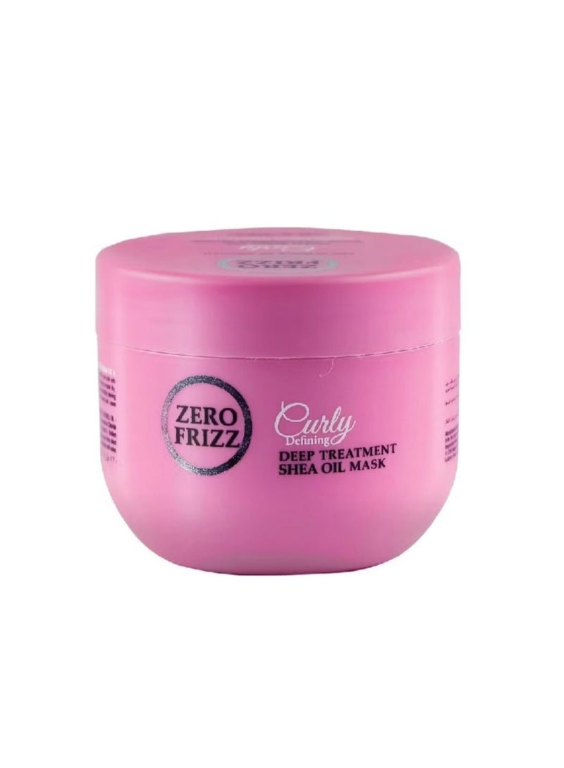 Zero Frizz Curly Defining Deep Treatment Mask with Shea Oil, 470ml - Image 2