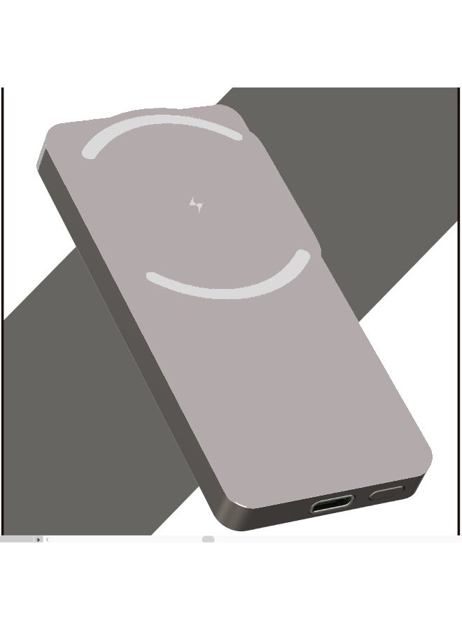 Nine 15W Magnetic Wireless Q Power MAG L3 5000mAh - Silver - Image 2