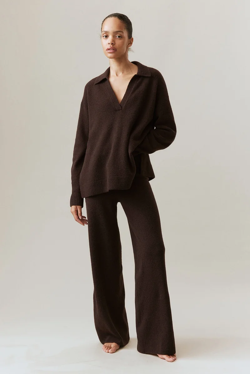 H&M Fine-knit trousers
