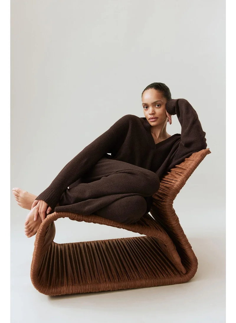 H&M Fine-knit trousers