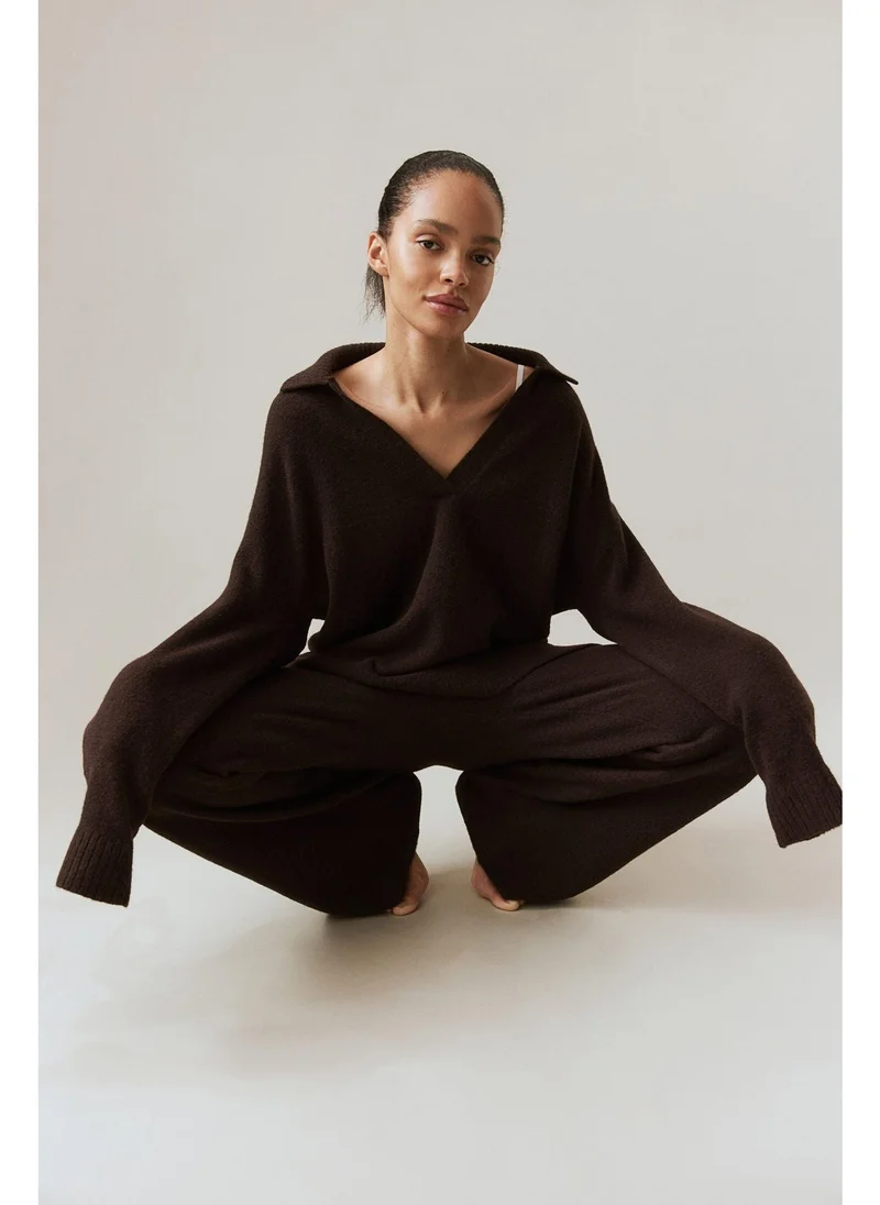 H&M Fine-knit trousers