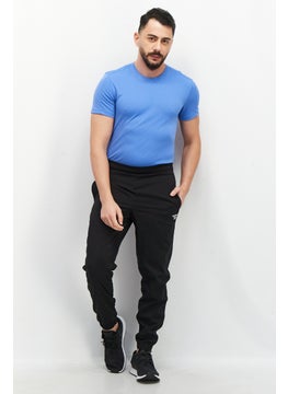 Reebok Men Sportswear Fit Brand Logo Training Jogger Pants, Black  - Image 4