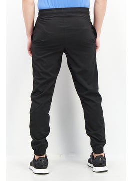 Reebok Men Sportswear Fit Brand Logo Training Jogger Pants, Black  - Image 3
