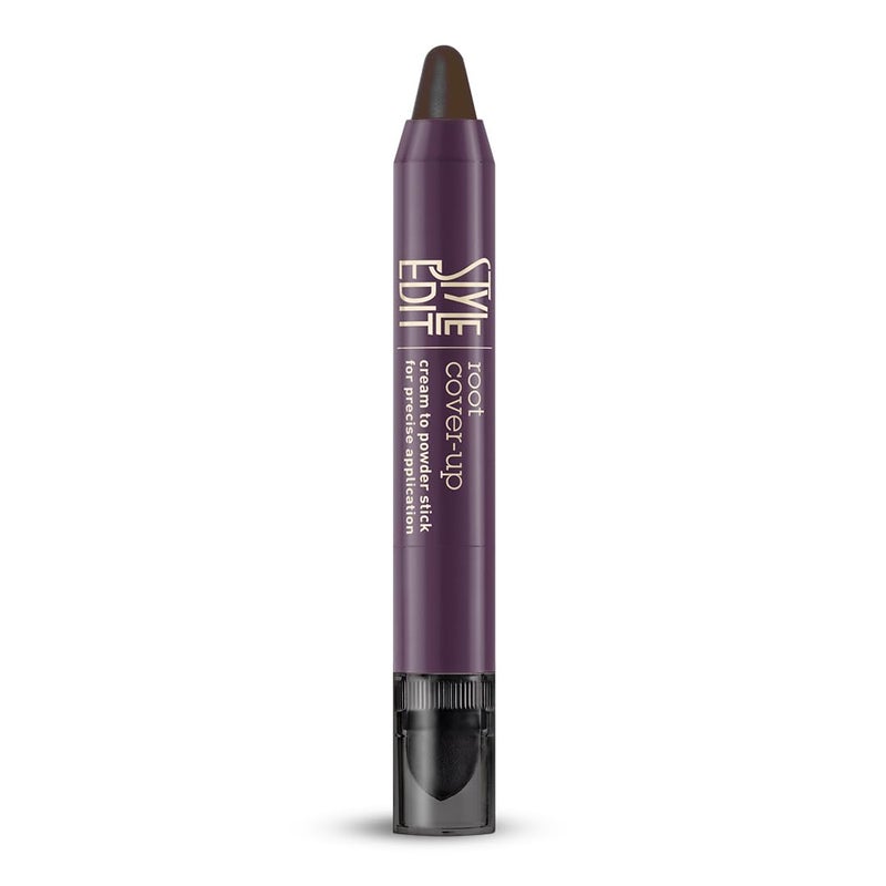Style Edit Root Touch Up Stick  Instant Concealer for Grays and Roots Dark Brown