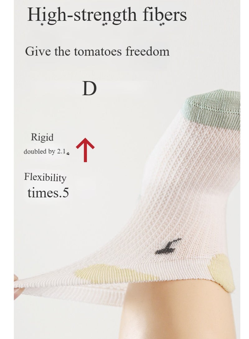 بيبي 3 قطع من جوارب الأطفال القطنية الناعمة غير القابلة للانزلاق والقابلة للتنفس للأطفال الصغار والأولاد والبنات - مقاس واحد، أزرق - Image 3