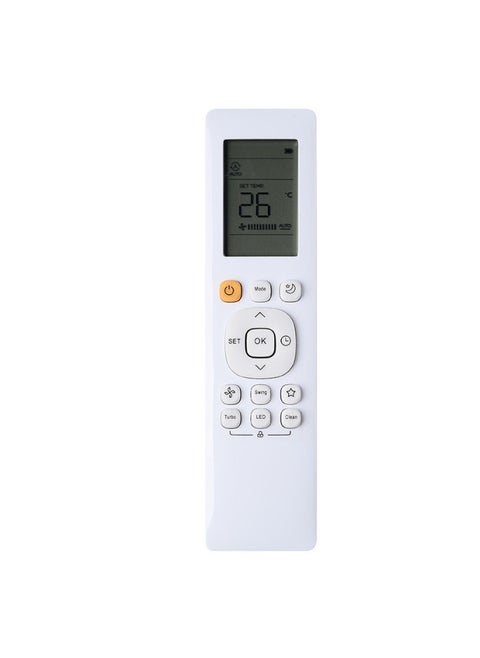 For Midea Air Conditioner Remote Control RG10B(D) (D1)-BGEFU1 RG10B-Color:Default
