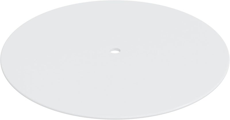 KASTLITE Custom Cut Round Lamp Shade Diffuser – 1/8” Thick Frosted White Acrylic Disc with 3/8" Center Hole – Softens Drum, Table, Pendant & Ceiling Lights – Lampshade Cover for Custom Openings - Image 2
