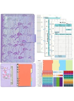 Y&D A6 Loose Leaf Notebook Set Pu Leather Loose Leaf Notebook Cash Budget Ledger Plan Notebook Plan Monthly Plan Manual Ledger  - Image 1