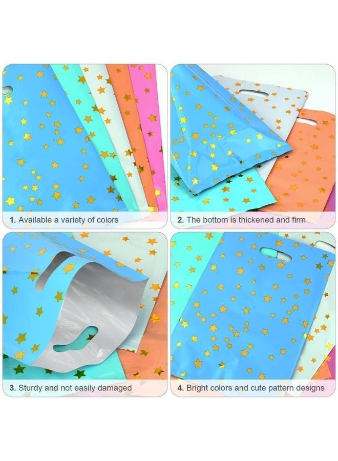 50 Pcs Kids Party Favors Bags, Birthday Goodie Candy Bags, Loot Bags for Kids Birthday Party, for Birthdays, New Years, Graduations, Anniversaries, Baby Showers, 5 Colors - Image 5