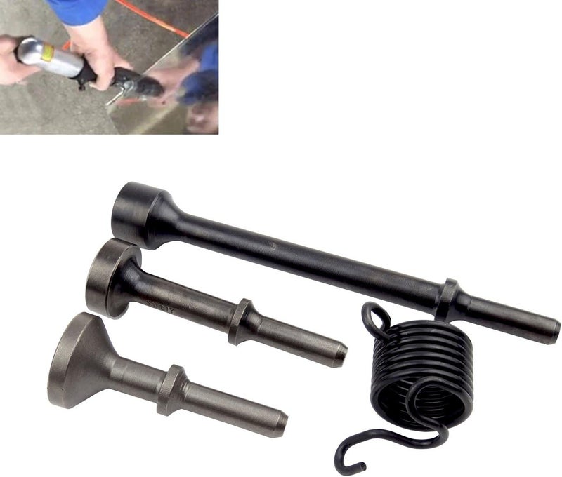 Hanperal 3Pcs Smoothing Pneumatic Air Hammer Pneumatic Chisel bit Set - Image 1