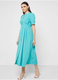 ELLA Buttong Down Shirt Dress  - Image 4