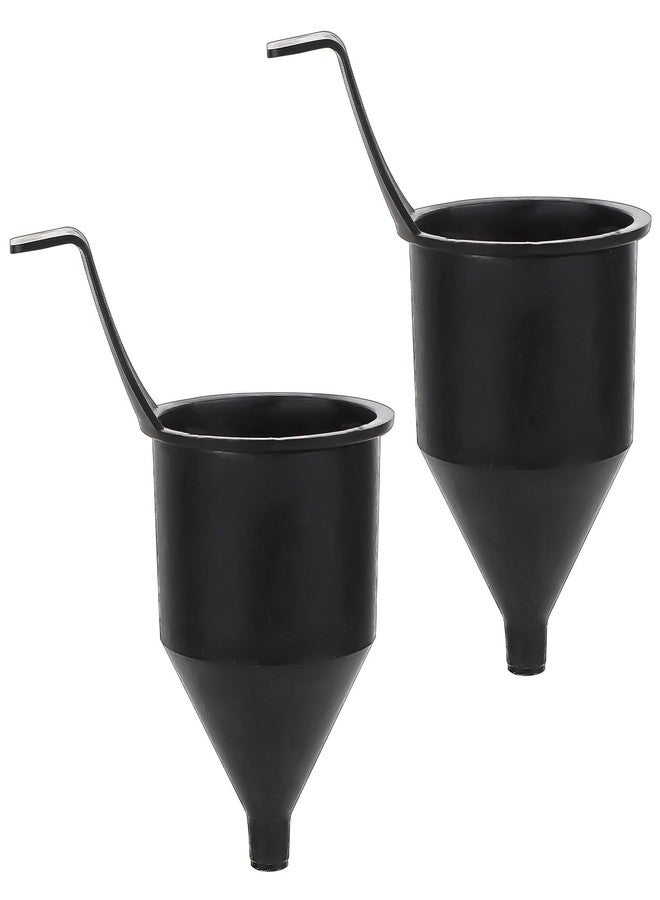 Psyqtsuary Liquid Consistency Thickness Cup, Viscosity Measuring Cup Measure Paint Varnish Lacquer Inks Replace SG244, Viscosimeter to Measure Paint, 2 PCS - Image 1