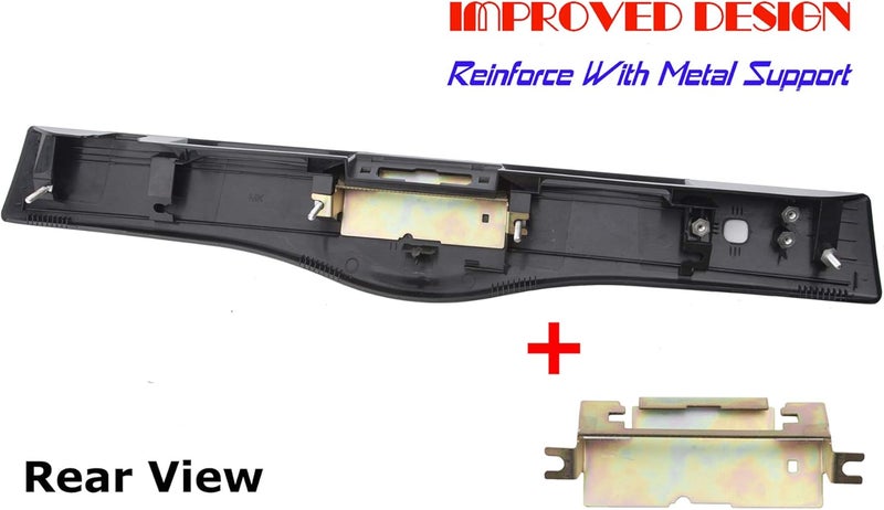 TEAYIR Advance Ignition UPGRADED Rear Exterior Tailgate Liftgate Handle Garnish for Toyota Prius 2004-2009 - Classic Silver Metallic - Image 2