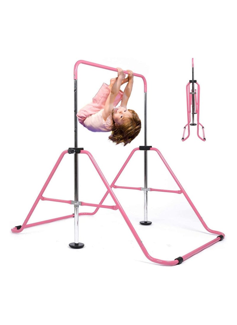 Cool Baby Style Gymnastics Bar Kids Expandable Gymnastic Bars Equipment  - Image 1