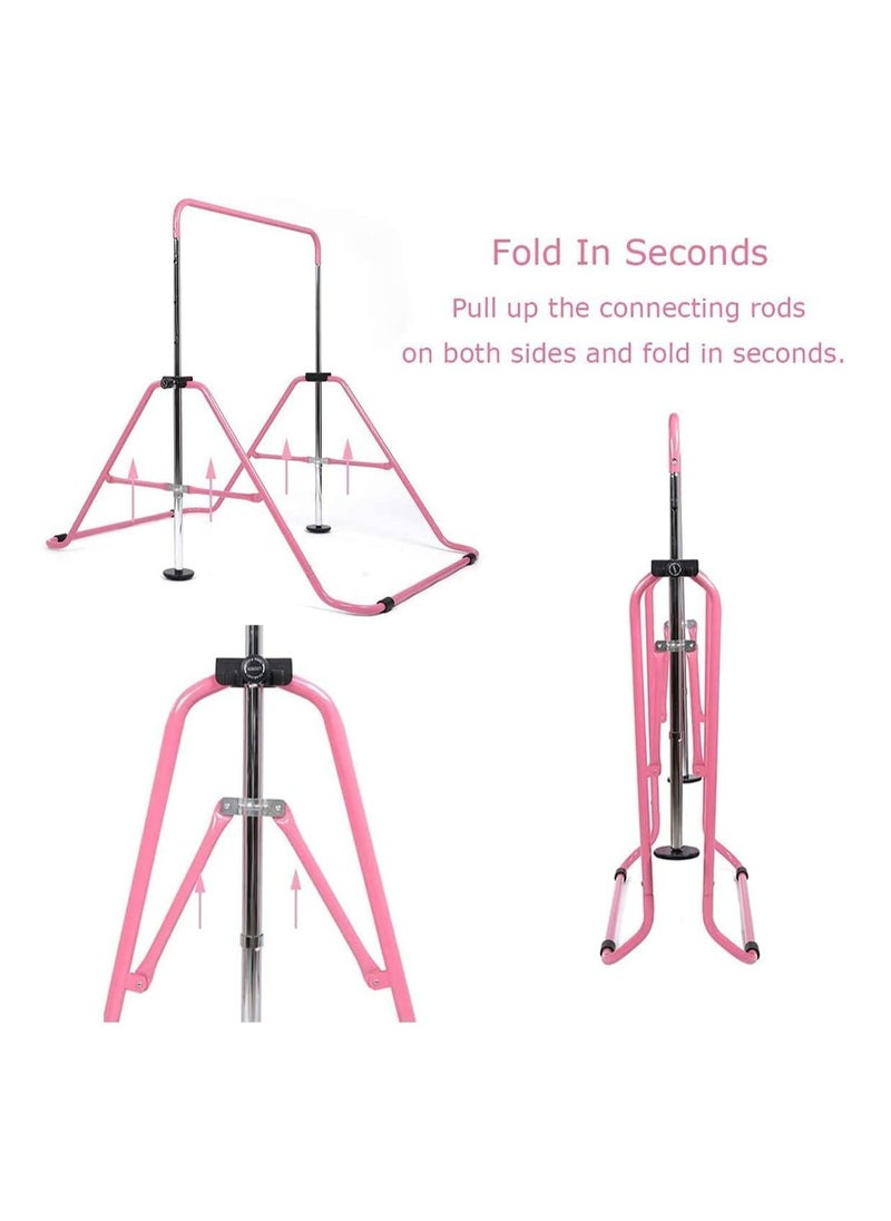 Cool Baby Style Gymnastics Bar Kids Expandable Gymnastic Bars Equipment  - Image 4