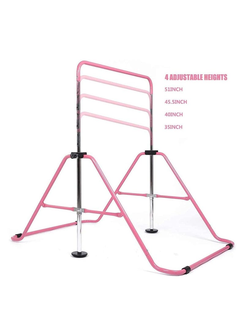 Cool Baby Style Gymnastics Bar Kids Expandable Gymnastic Bars Equipment  - Image 3