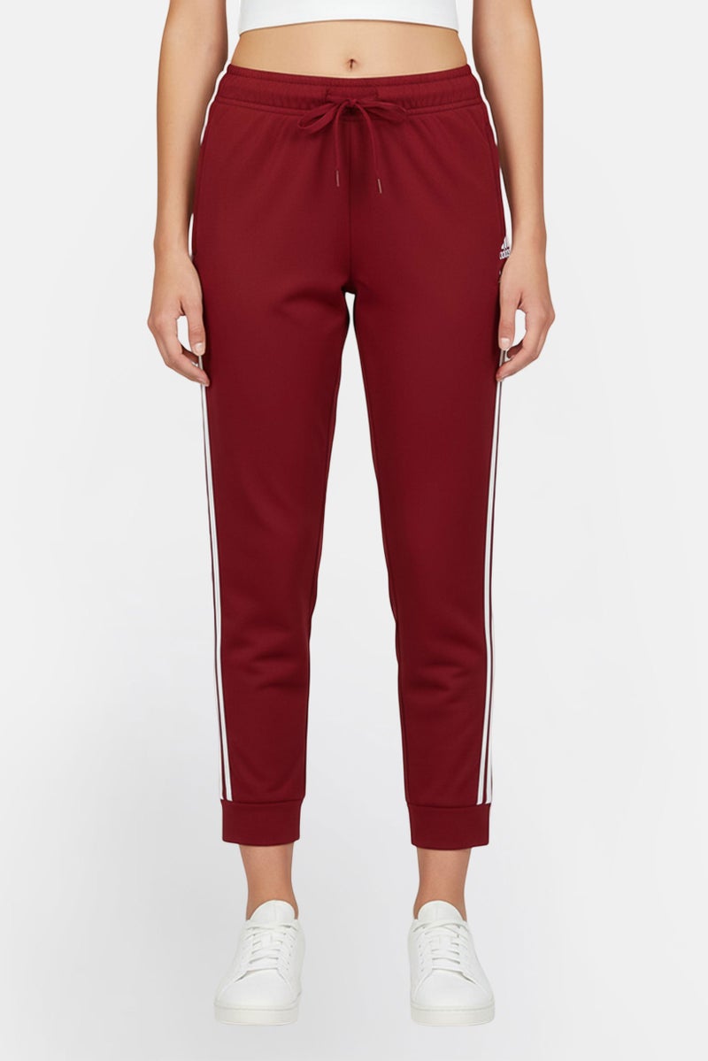 Adidas Women Plus Size Outdoor Pants, Maroon - Image 1