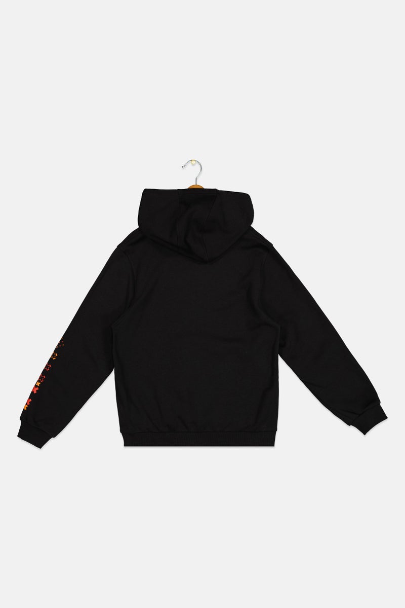 Nike Kids Boy Sportswear Fit CR7 Club Football Hoodie, Black - Image 3