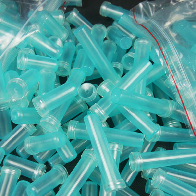 100PCS Floral Water Tubes Flowers Storage Small Test Flower Shop Supplies Flower Holder (Sky ) - Image 5