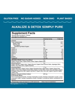 Amazing Grass Greens Blend Alkalize & Detox: Smoothie Mix Cleanse With Super Greens & Beet Root Powder Digestive Enzymes Prebiotics & Probiotics 30 Servings (Packaging May Vary)  - Image 4