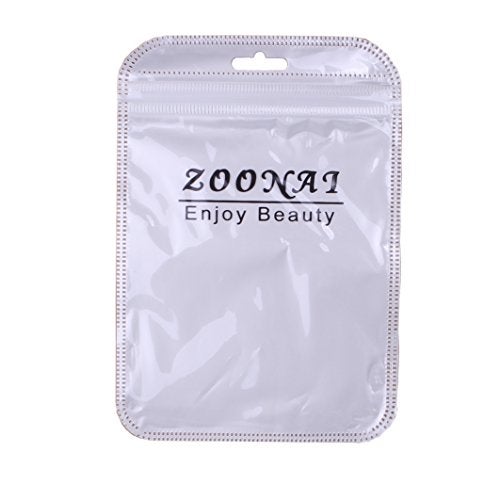ZOONAI Women Leather Tassels Keychain Car Circle Key Rings Gift Bag Hanging Buckle (White) - Image 5