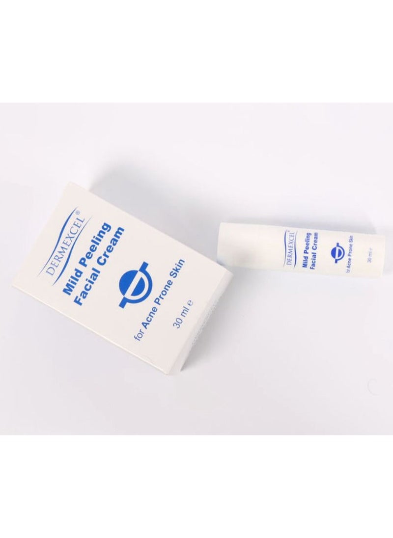Dermexcel Dermexcel - Mild Peeling Facial Cream for acne prone cleanses the skin  - Image 1