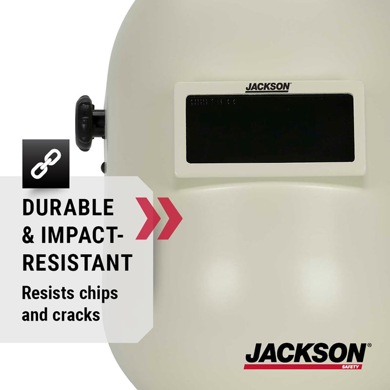 Jackson Safety PL280 Pipeline Welding Helmet - Shade 10 Flip Front Welding Hood - ANSI Z87.1 - Made in USA (Multiple Headgear Styles and Colors) - Image 2